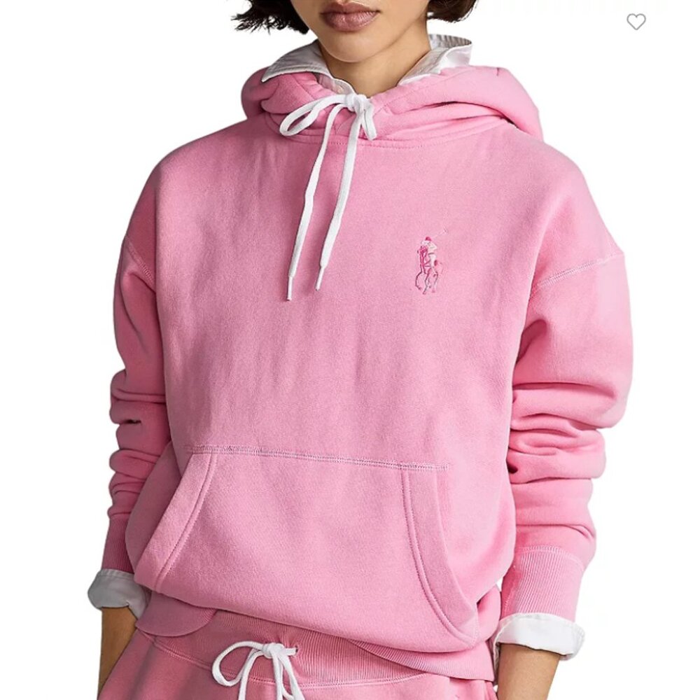 Polo Ralph Lauren Pink Pony Hoodie Sweatshirt - NWT